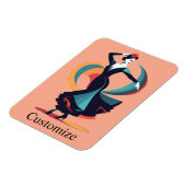 Flamencodanser Thunder_Cove Magneet (Linkerzijde)