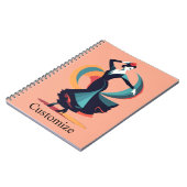 Flamencodanser Thunder_Cove Notitieboek (Linkerzijde)