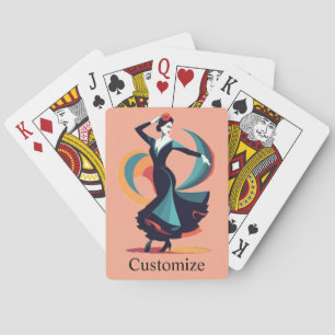 Flamencodanser Thunder_Cove Pokerkaarten