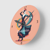 Flamencodanser Thunder_Cove Ronde Klok (Hoek)