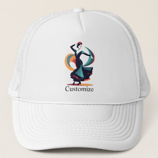 Flamencodanser Thunder_Cove Trucker Pet (Voorkant)