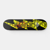 flamende bouten skateboard (Horizontaal)