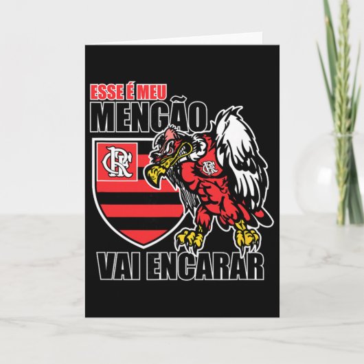 Flamengo Voetbal Kaart (Voorkant)