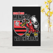 Flamengo Voetbal Kaart (Gele Bloem)