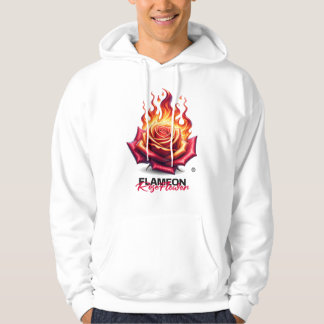 FLAMEON®Kool Vlam Grafische Hoodie Stedelijke Stre
