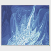 Flames Abstracte Kunst | hedendaagse kunst, modern Cadeaupapier (Vlak)