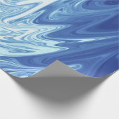 Flames Abstracte Kunst | hedendaagse kunst, modern Cadeaupapier (Hoek)