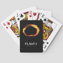 FLAMES-afspeelkaarten Pokerkaarten
