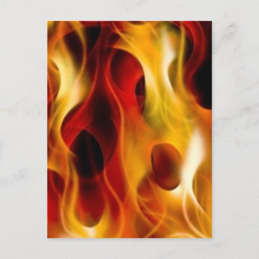 Flames Briefkaart (Voorkant)