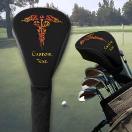 Flames Caduceus Golfheadcover