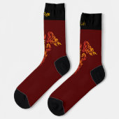 Flames Caduceus Socks Sokken (Links)
