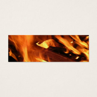 Flames en FIre Mini Visitekaartjes