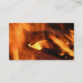 Flames en FIre Visitekaartje (Achterkant)
