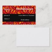 Flames Flaming Company Visitekaartjes (Voorkant / Achterkant)