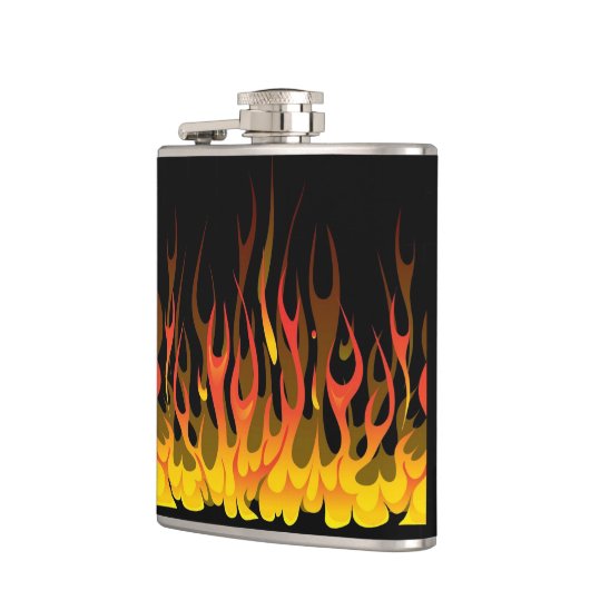 Flames Flask Heupfles (Links)