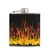 Flames Flask Heupfles (Voorkant)