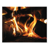 Flames Foto Afdruk (Voorkant)