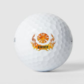 Flames Golfballen (Voorkant)