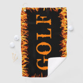 Flames Golfhanddoek (Insitu)