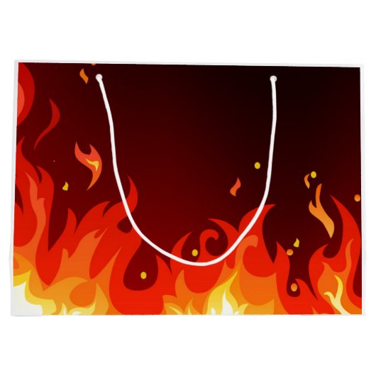 Flames Groot Cadeauzakje (Achterkant)