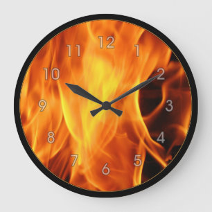 Flames Grote Klok