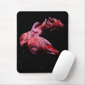 Flames in de duisternis muismat (Met muis)