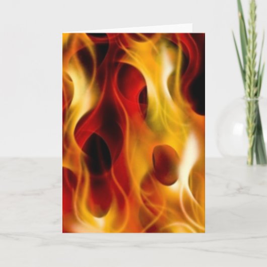 Flames Kaart (Voorkant)