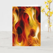 Flames Kaart (Gele Bloem)