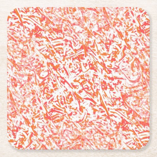 Flames Kartonnen Onderzetters (Voorkant)