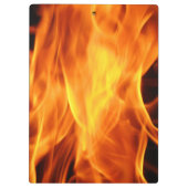Flames Klembord (Achterkant)