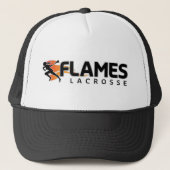 Flames Lacrosse Trucker Pet (Voorkant)