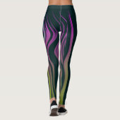 Flames Leggings vrouwen (Achterkant)