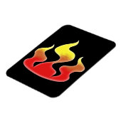 Flames Magneet (Linkerzijde)