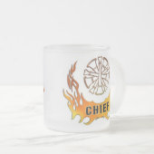 Flames Matglas Koffiemok (Voorkant rechts)