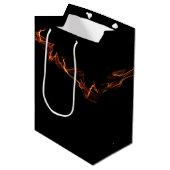 Flames Medium Cadeauzakje (Voorkant Gekanteld)