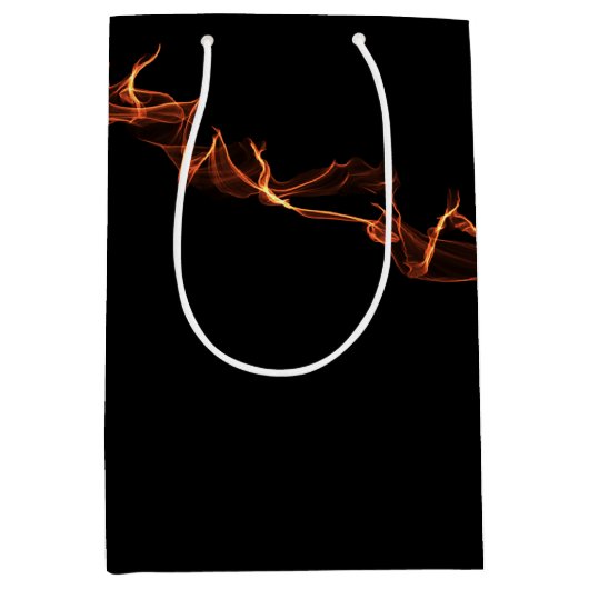 Flames Medium Cadeauzakje (Voorkant)