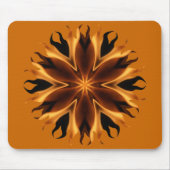 Flames Mousepad Muismat (Voorkant)