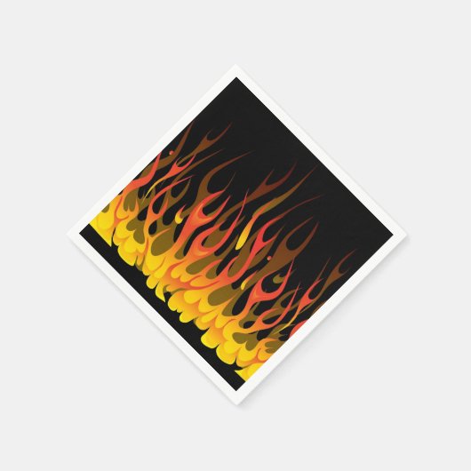 Flames Napkins Servet (Hoek)