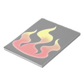 Flames Notitieblok (Linkerzijde)