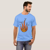 "Flames of Emotion" T-Shirt – Fire Design (Voorkant volledig)