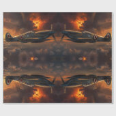 Flames of the Sky: A Spitfire's Ascent is het verv Cadeaupapier (Vlak)