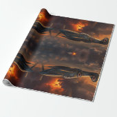 Flames of the Sky: A Spitfire's Ascent is het verv Cadeaupapier (Uitgerold)