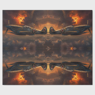 Flames of the Sky: A Spitfire's Ascent is het verv Cadeaupapier