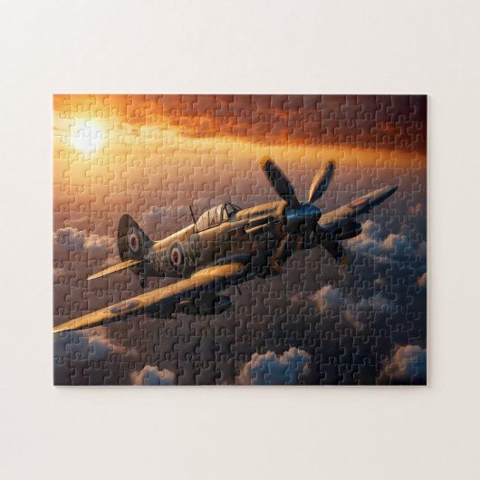 Flames of the Sky: A Spitfire's Ascent is het verv Legpuzzel (Horizontaal)