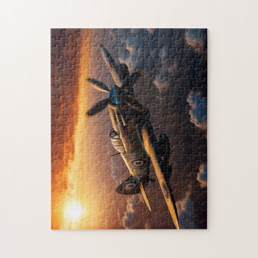 Flames of the Sky: A Spitfire's Ascent is het verv Legpuzzel (Verticaal)