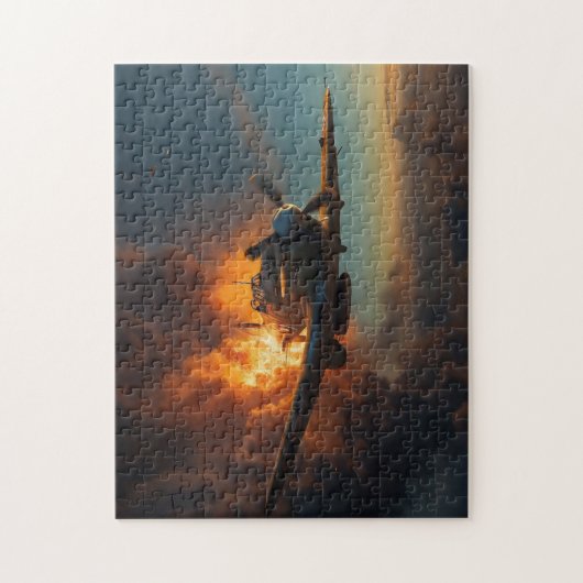 Flames of the Sky: A Spitfire's Ascent is het verv Legpuzzel (Verticaal)