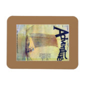 "Flames of the Storm by W.C. Tuttle" Magneet (Horizontaal)