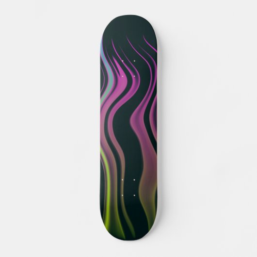 Flames Persoonlijk Skateboard (Voorkant)