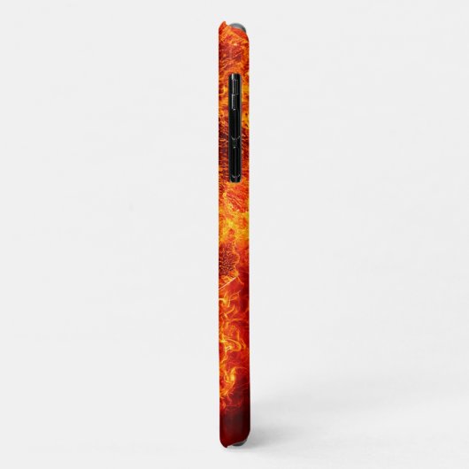 Flames Red Oranje Lion Face Case-Mate iPhone Case (Achterkant/links)