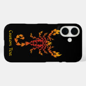 Flames Scorpion Case-Mate iPhone Case (Achterkant (horizontaal))
